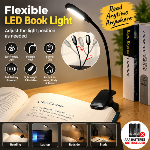 Led clip reading - on,