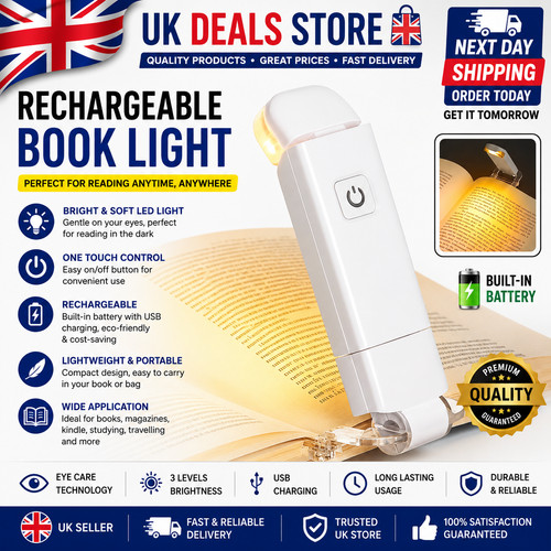 Usb rechargeable led clip - usb,