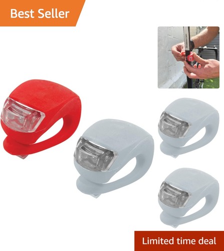 Piece led clip - 2-piece, clip-on