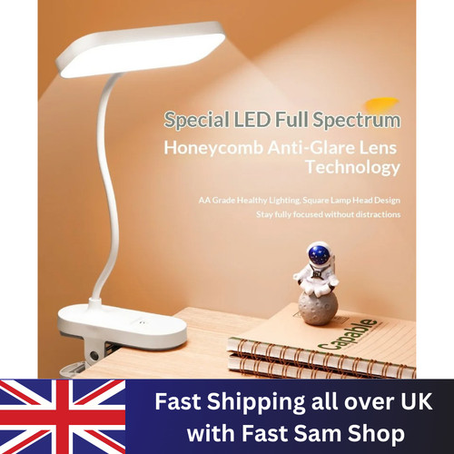 Clip led desk lamp usb - lamp,