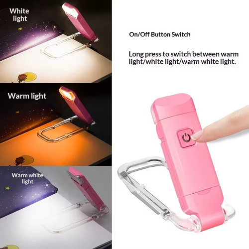 Usb rechargeable led - clip, on