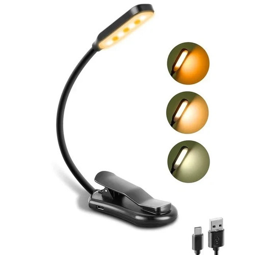 Rechargeable clip amber led - rechargeable, on