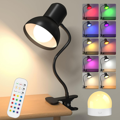 Rechargeable clip rgb desk - clip,