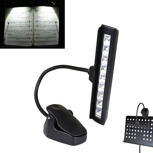 Led clip reading light - clip-on,