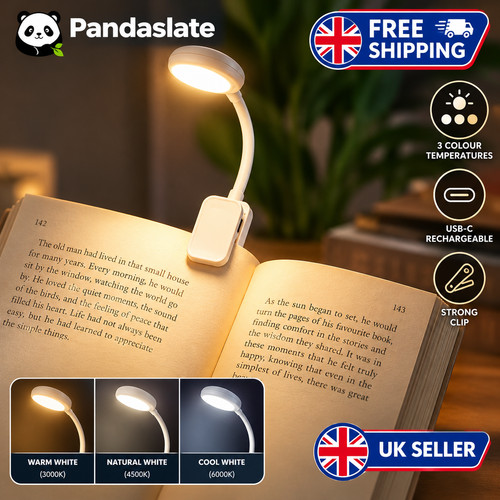 Rechargeable book light - light, 3