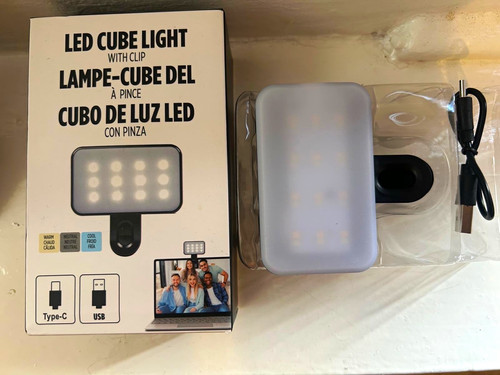 Led cube light clip - led,