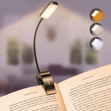 Gritin 9 LED Clip on Book