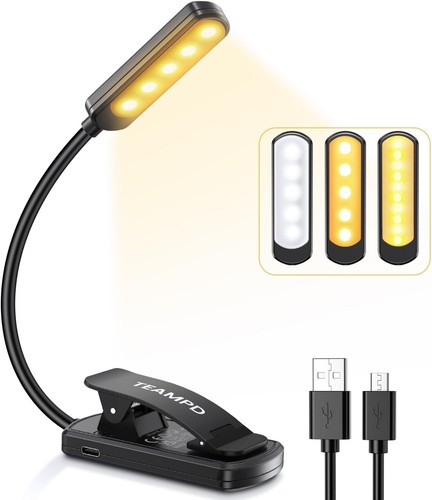 Flexible clip book light 3 - flexible,