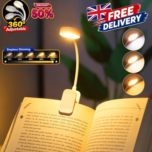 Book light led clip - light, clip-on