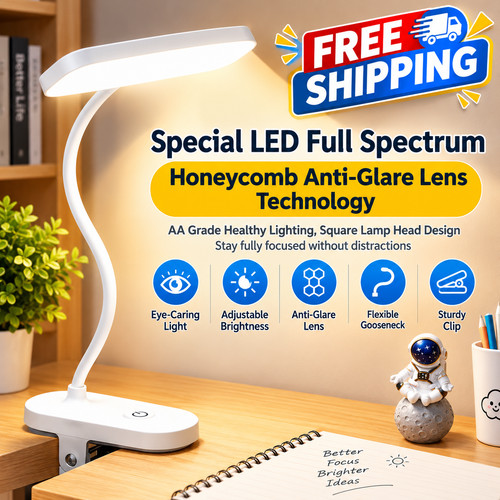 Led clamp clip - clamp, usb