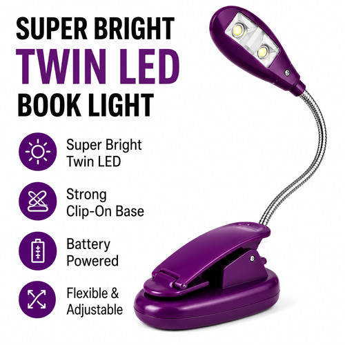 Led clip book - led,