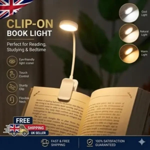 Book light led - led, clip-on