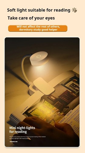 Led book light - book, on