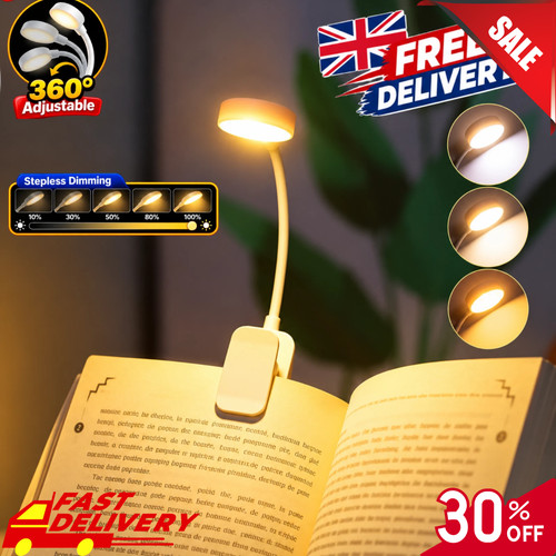 Book light led - light, clip-on