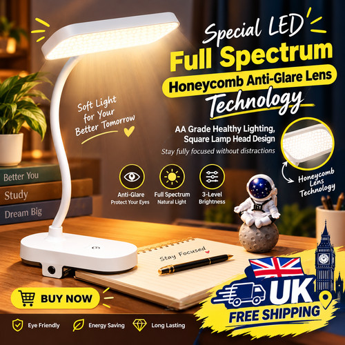 Led usb rechargeable clamp - led,