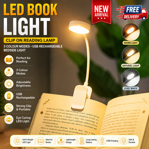 Led book light - led,