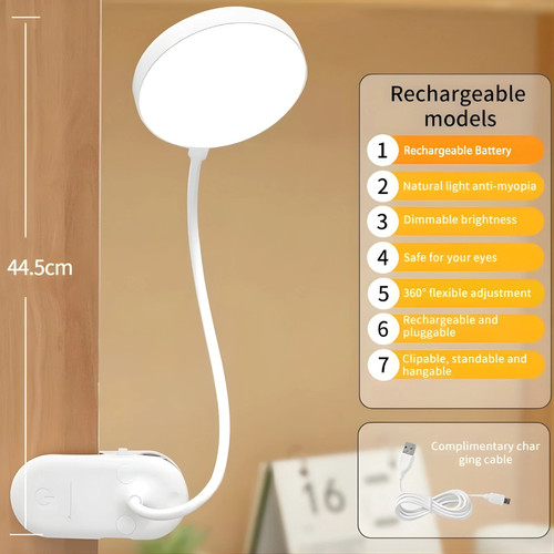 Led usb rechargeable - rechargeable, clamp