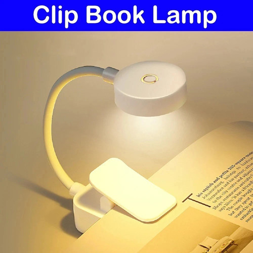 Rechargeable book light - book,