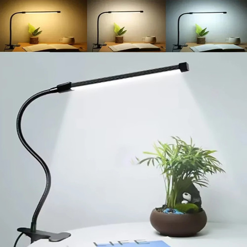 Led dimmable reading lamp clip - dimmable,