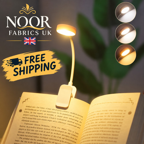 Book light led clip - clip-on, reading