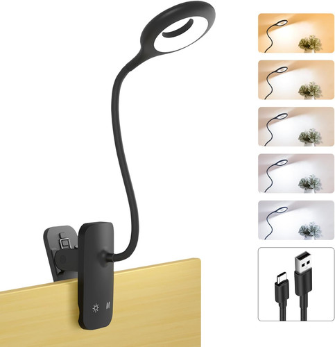 Clip light rechargeable - on,