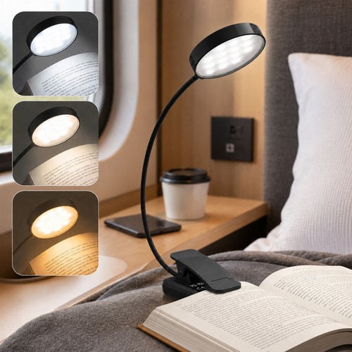 Rechargeable book light led - rechargeable,