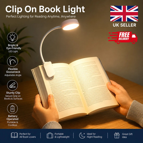 Book light led - book,