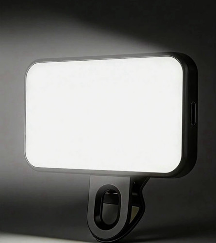 Clip led ring selfie light - clip-on,