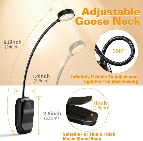 Rechargeable led book reading - rechargeable,