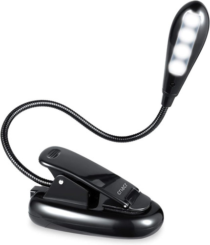 Clip book light 4 - clip, led